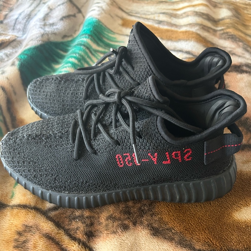 Women's Black Knit Sneakers